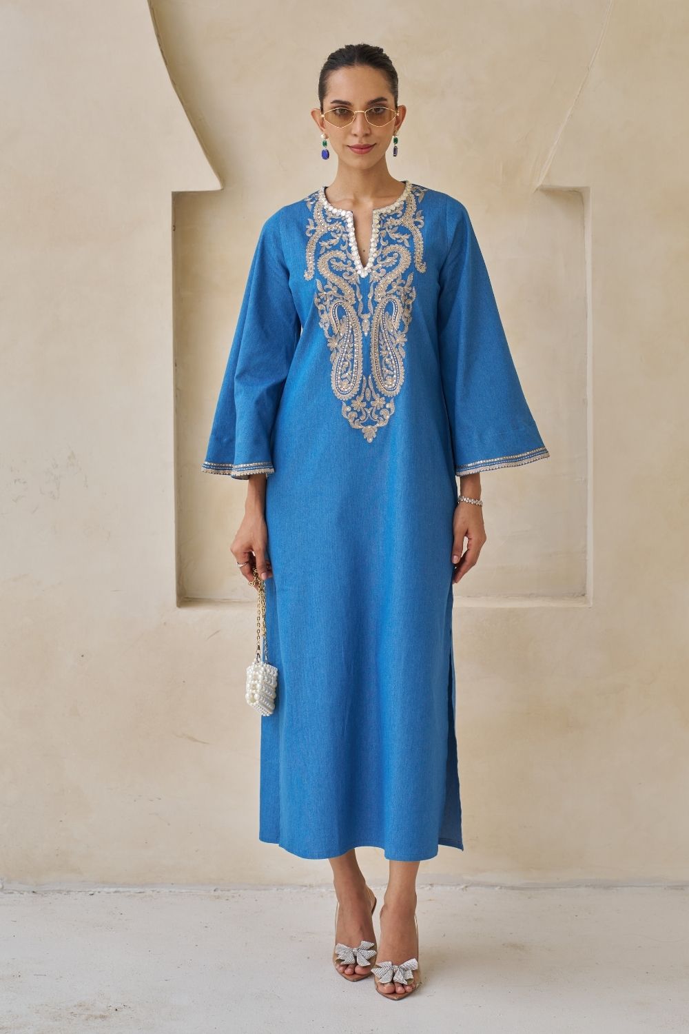 Azura Embroidered Kaftan