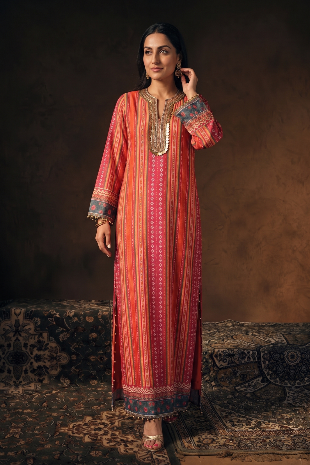 MItali Wadhwa In Our Guldasta Kaftan