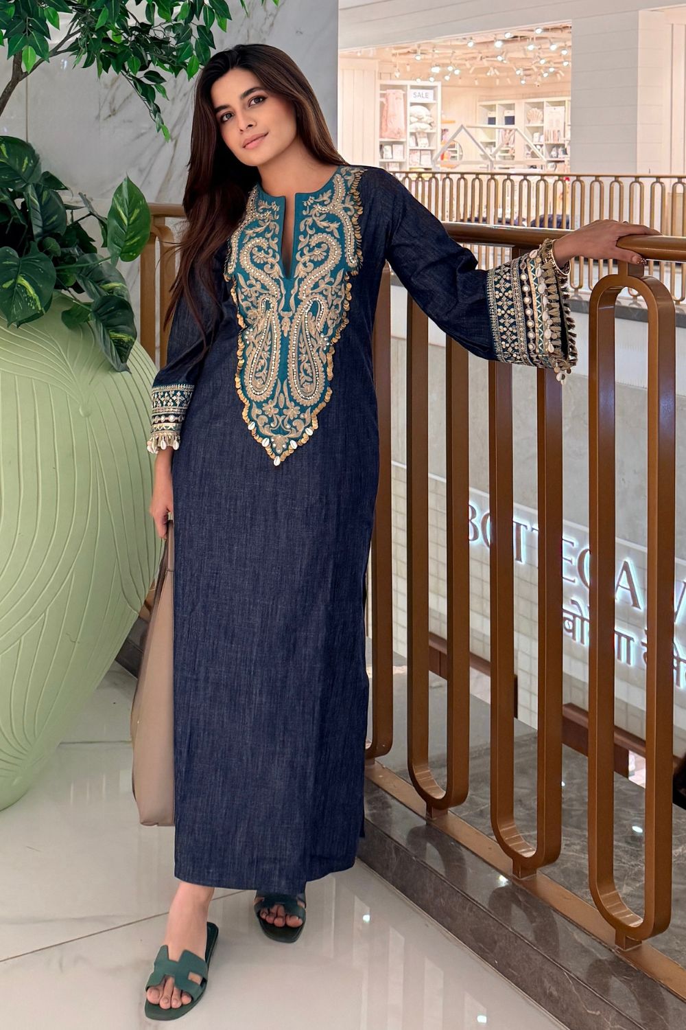 Prerna Mehra In Our Darya Kaftan