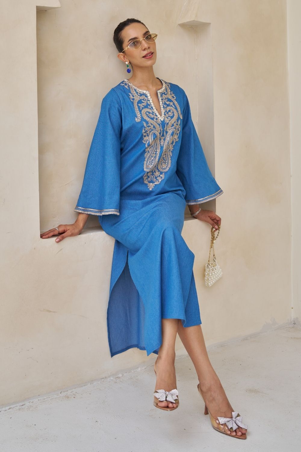 Azura Embroidered Kaftan