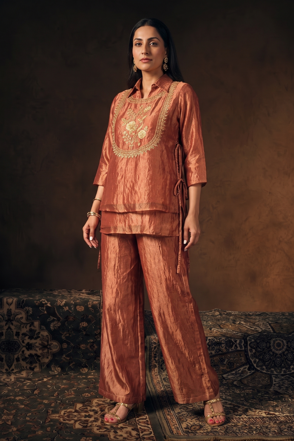 MItali Wadhwa In Our Phulwari Co-ord Set