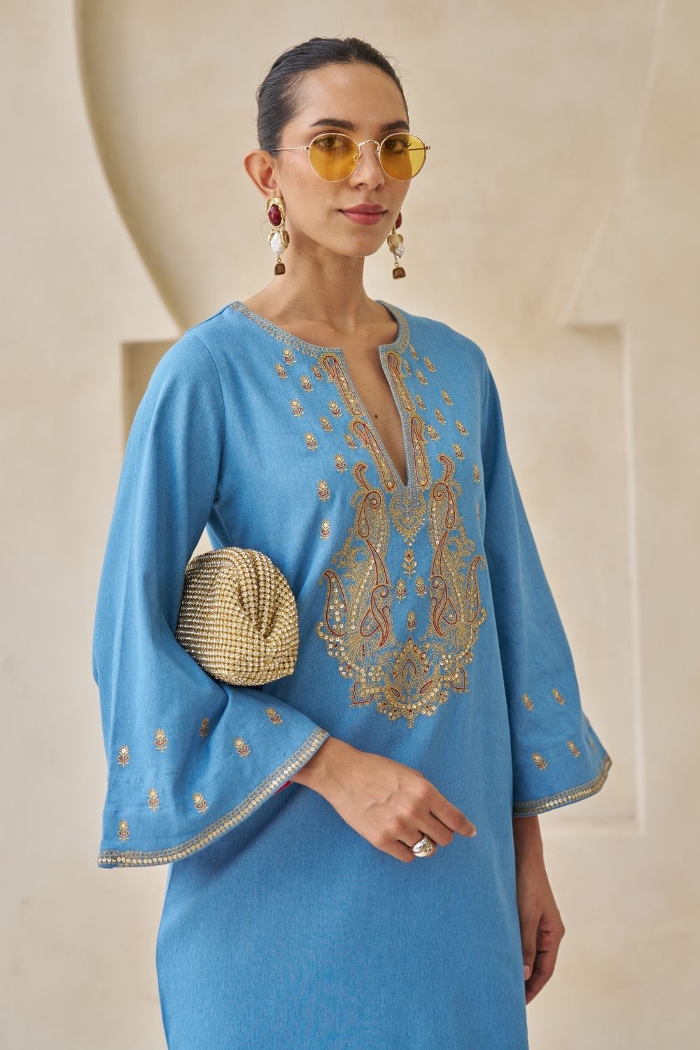 Zaya Embroidered Kaftan