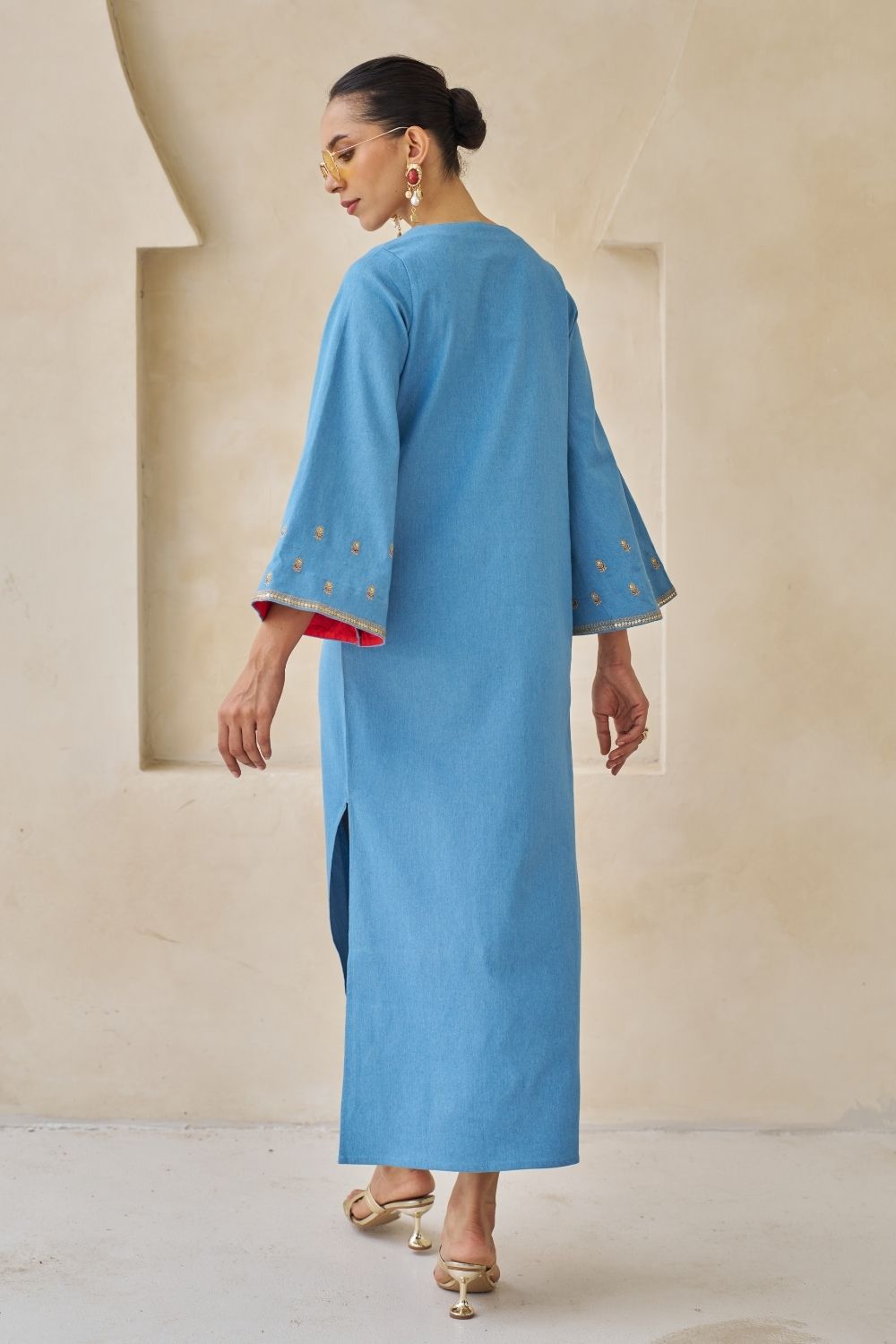 Zaya Embroidered Kaftan