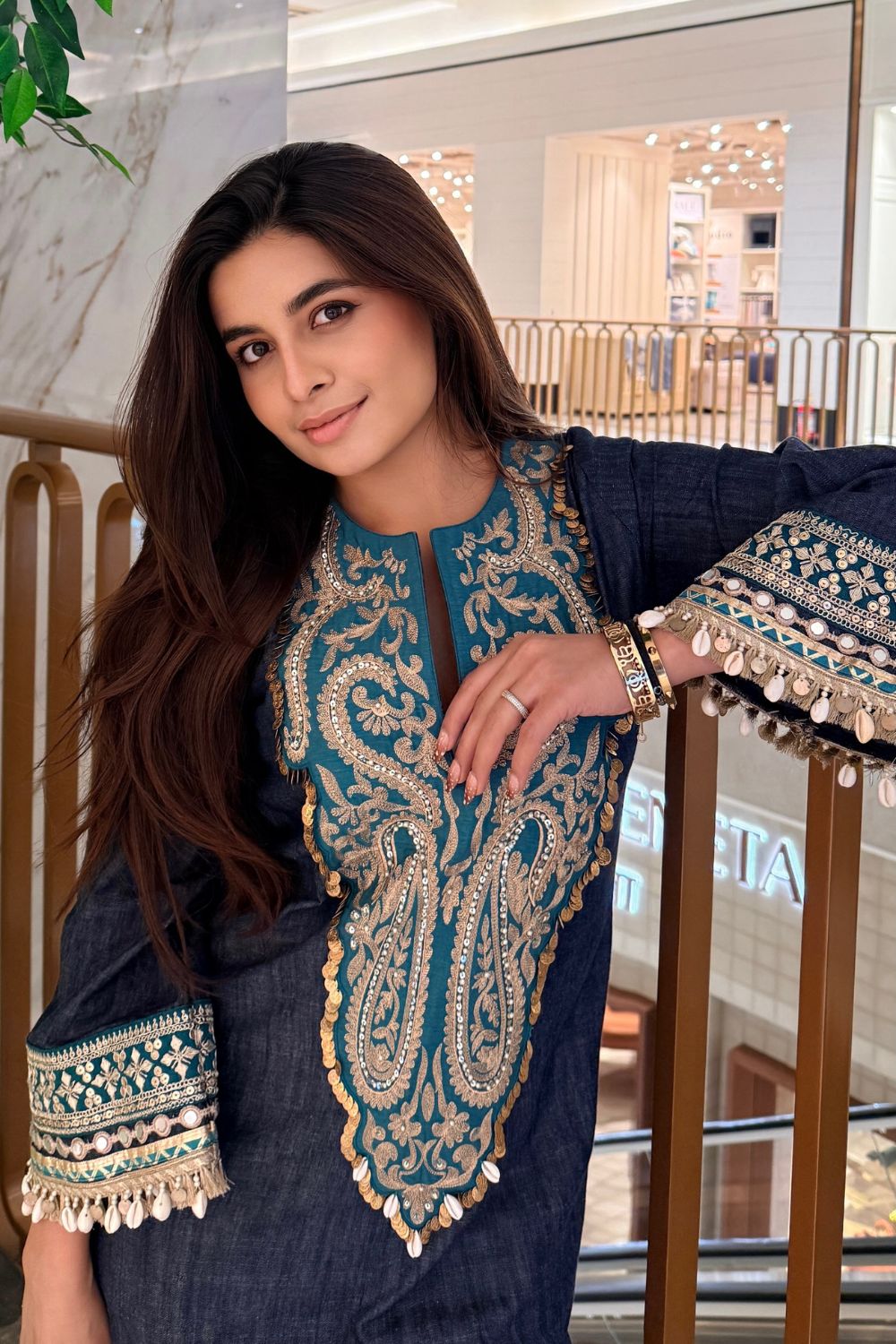 Prerna Mehra In Our Darya Kaftan