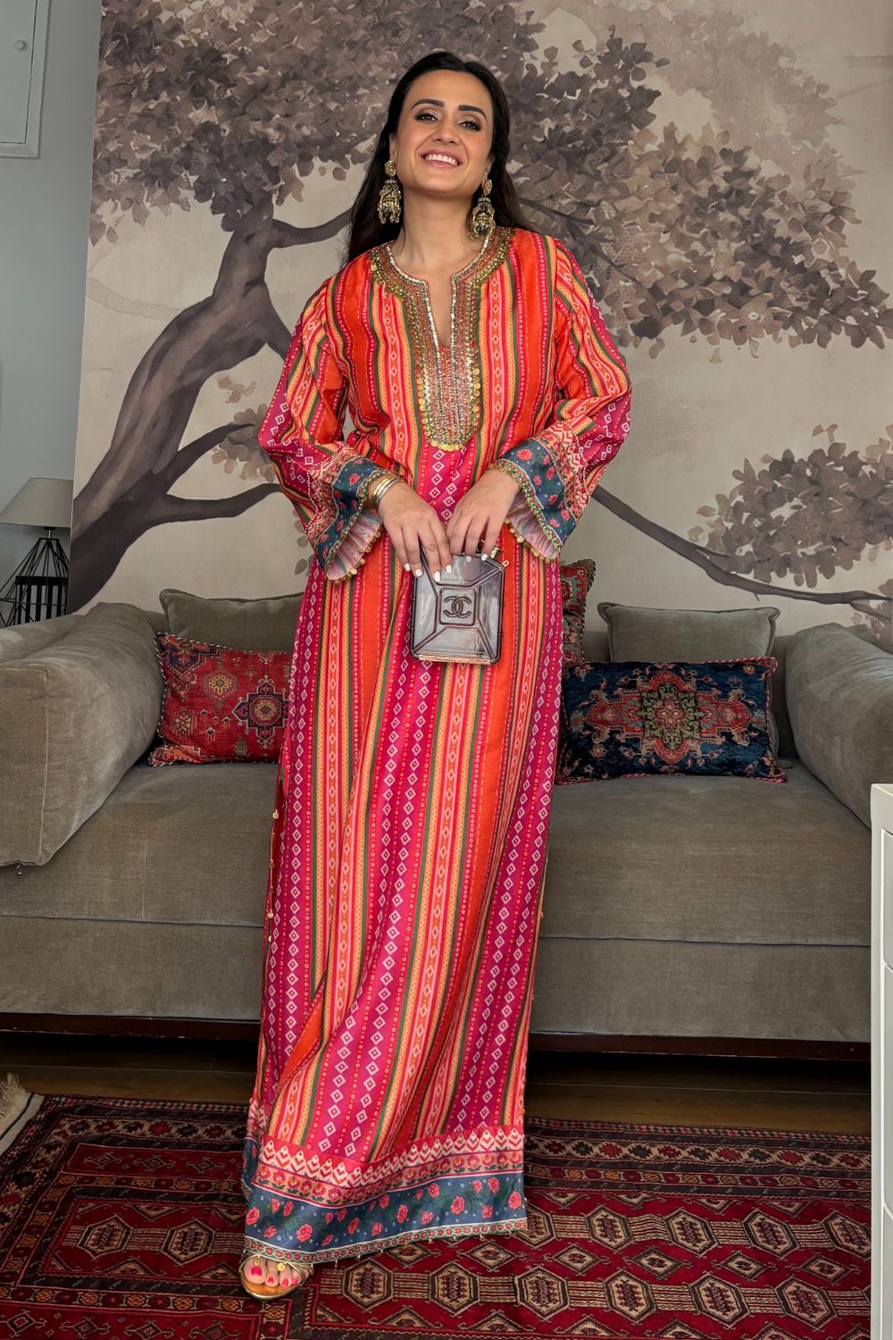 Guldasta Kaftan Set