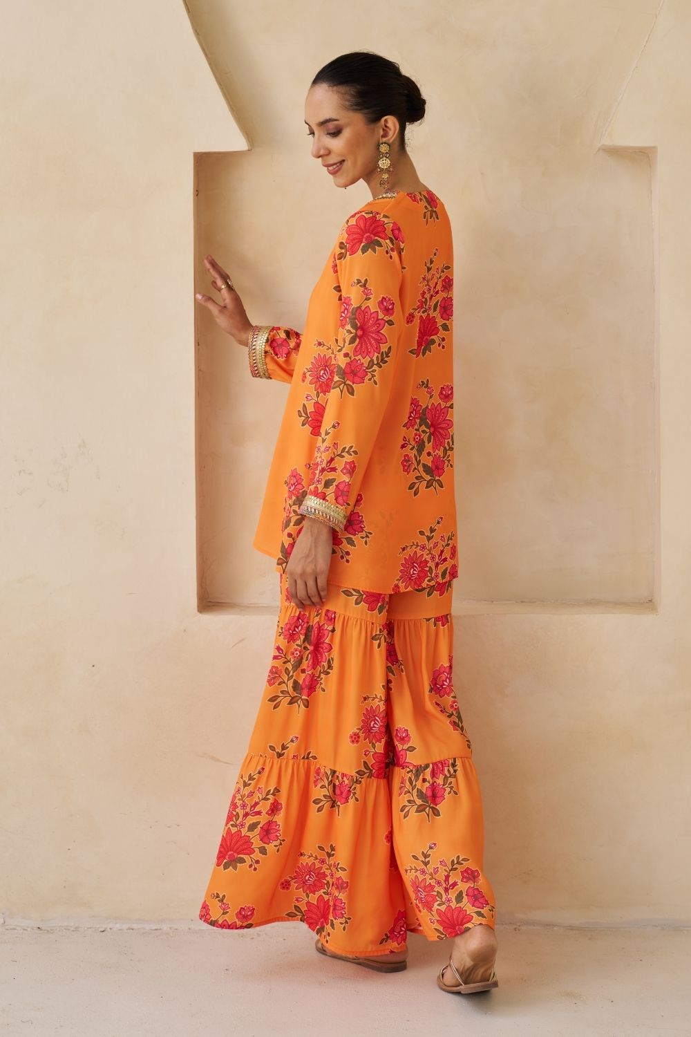 Tapti Sharara Set With Dupatta