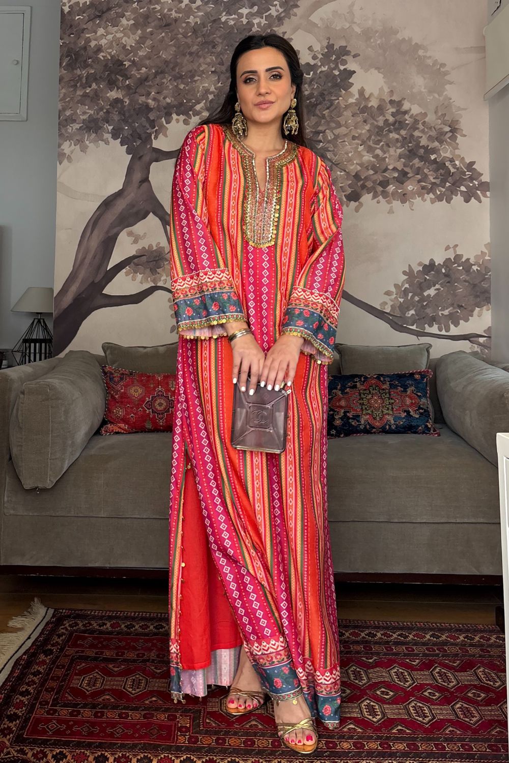 Guldasta Kaftan Set