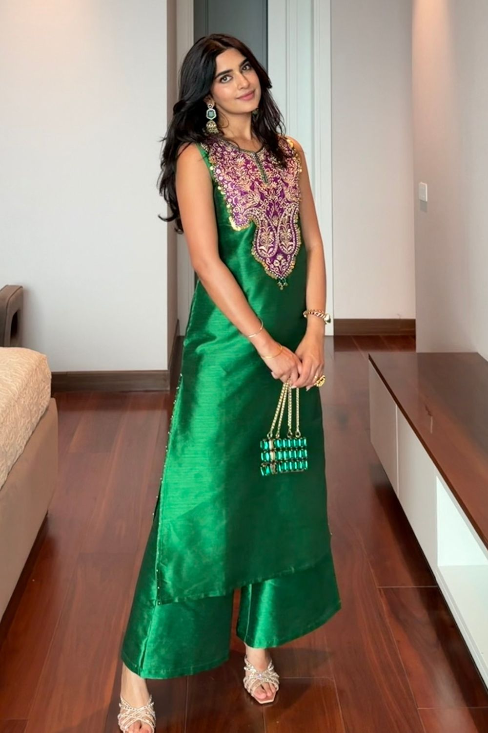 Bhavdeep Kaur In Our Gulshan Kurta Set