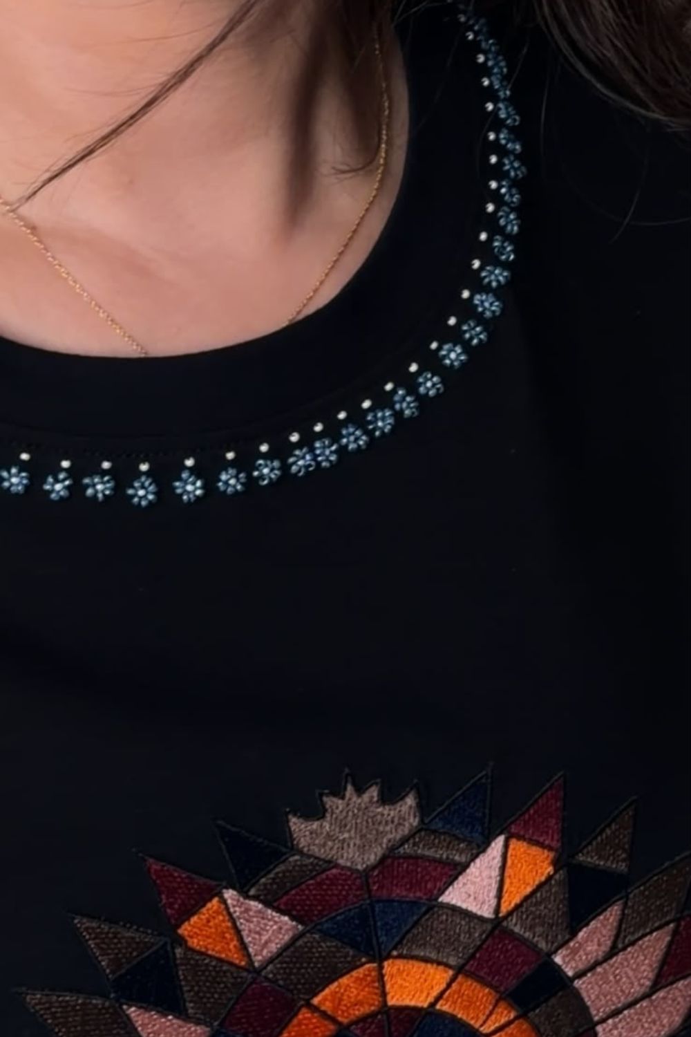 Mandala Black T-Shirt
