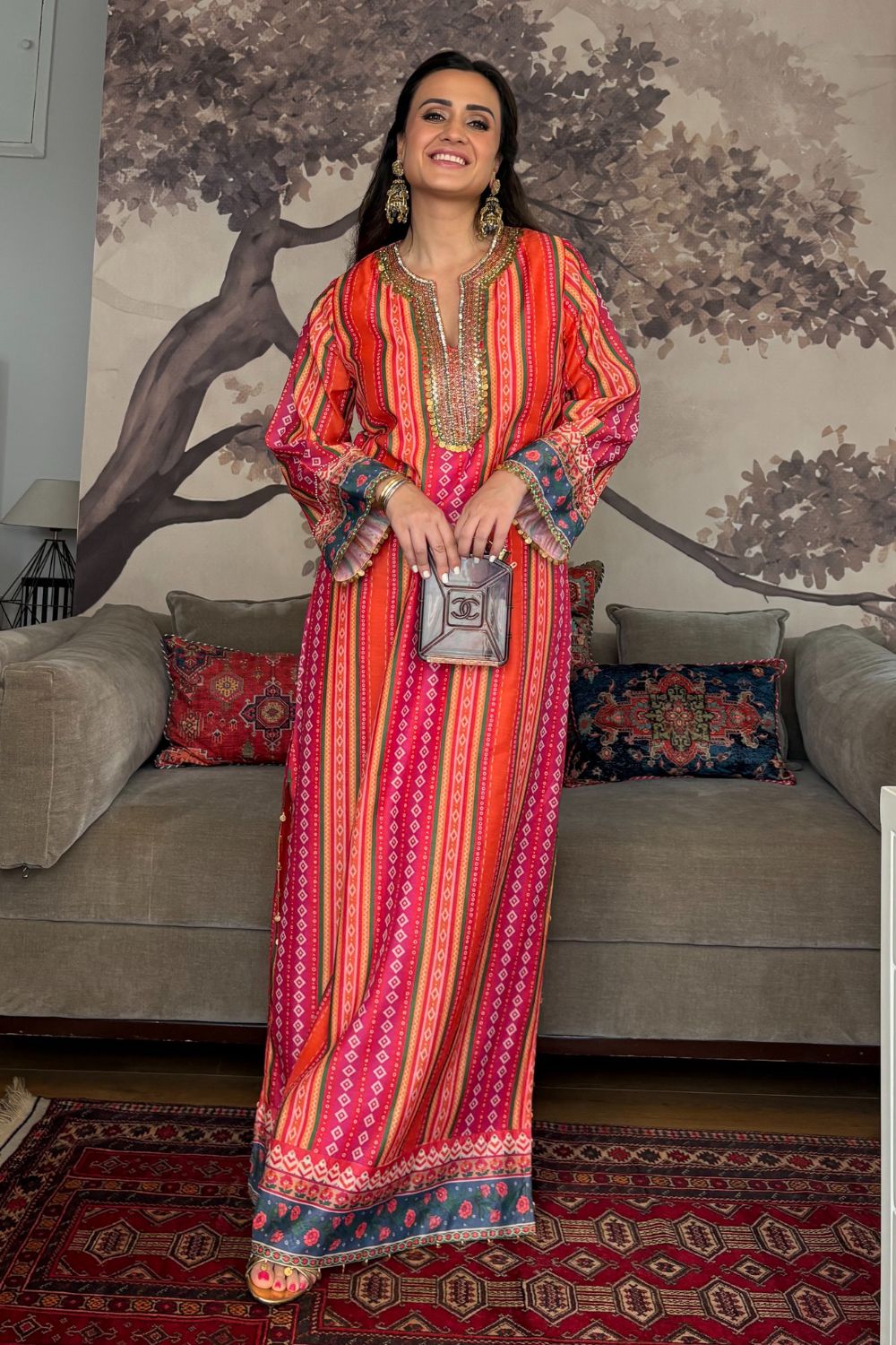 Guldasta Kaftan Set