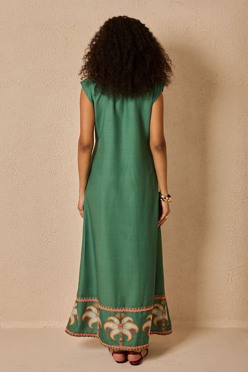 Palma Green Dress