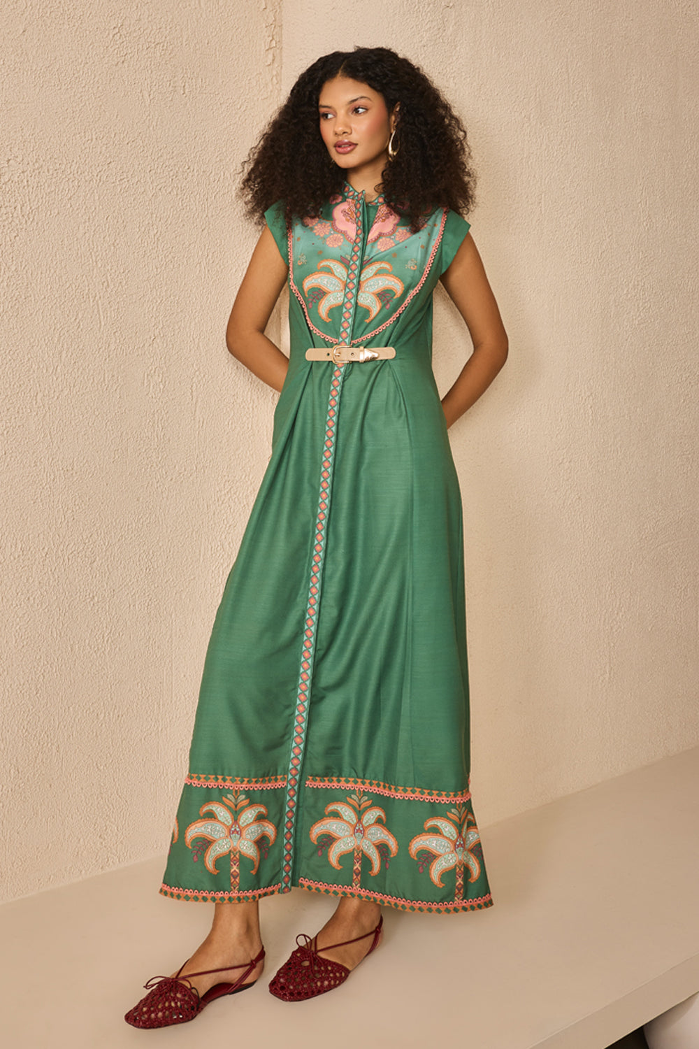 Palma Green Dress