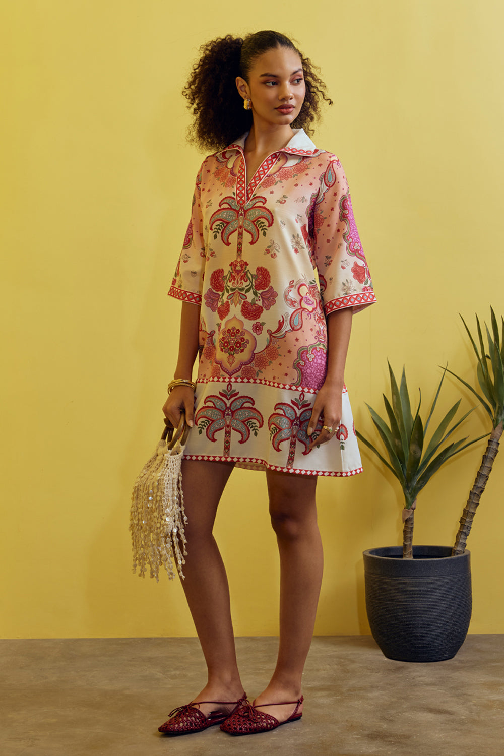 Nriti Shah In Our Soleil Poppy Dress