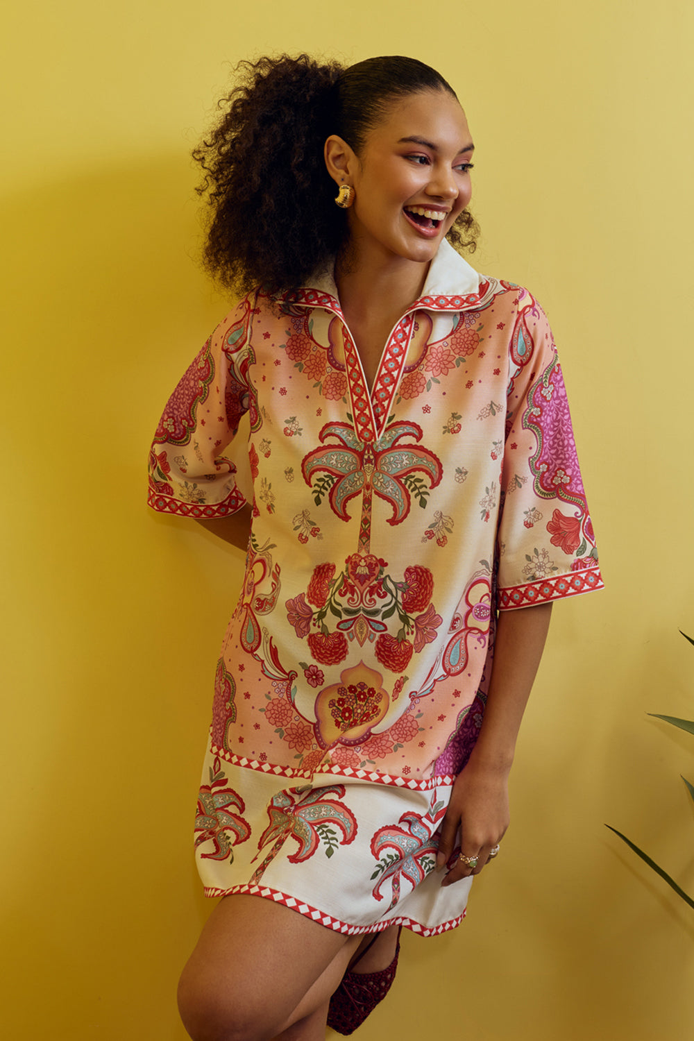 Nriti Shah In Our Soleil Poppy Dress