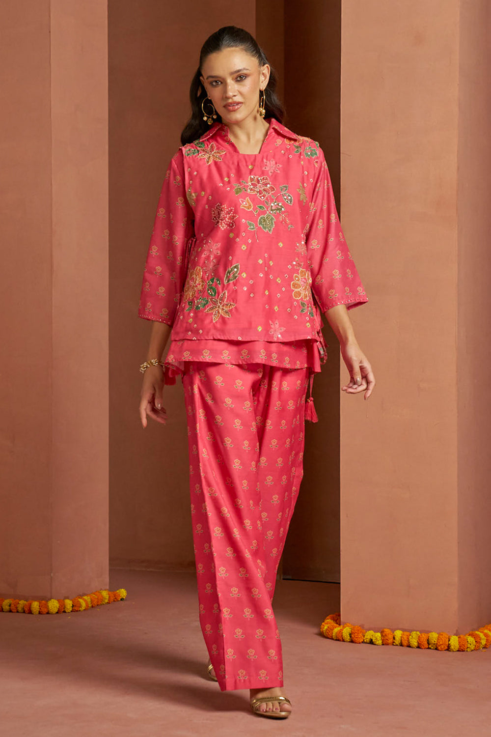 Phoolan Top & Pants Set