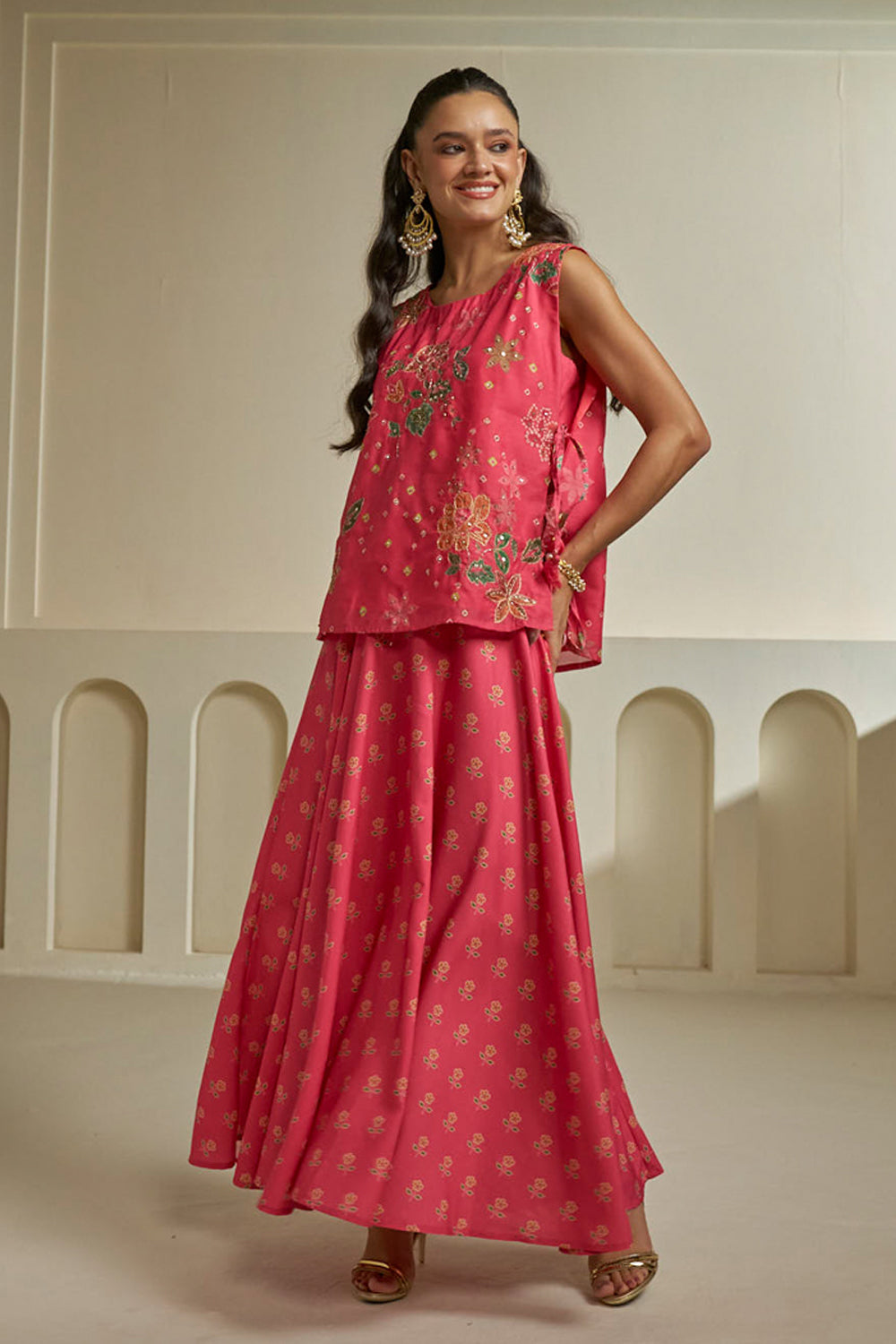 Sunehri Lehenga Set