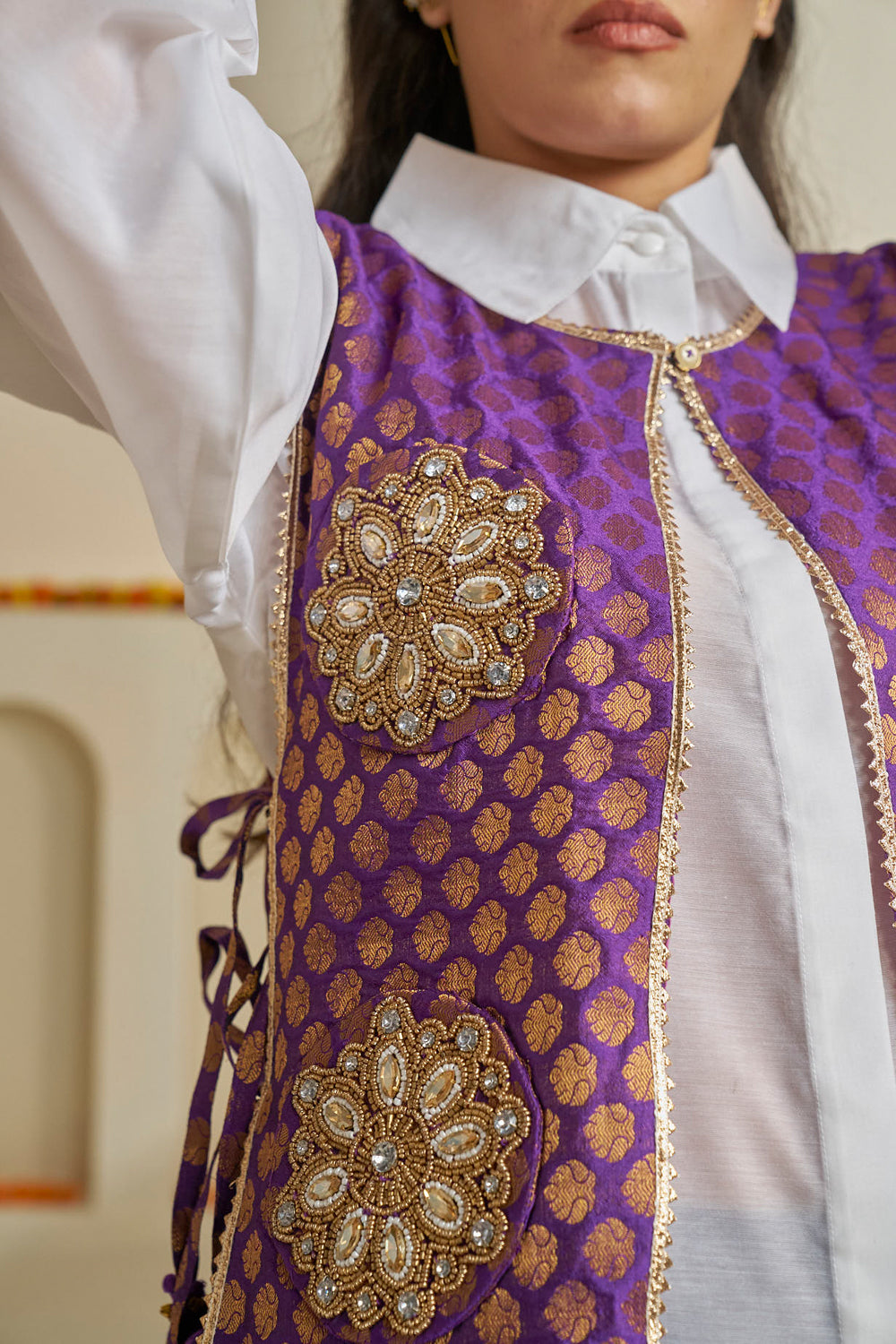Jhilmil Jacket & Shirt