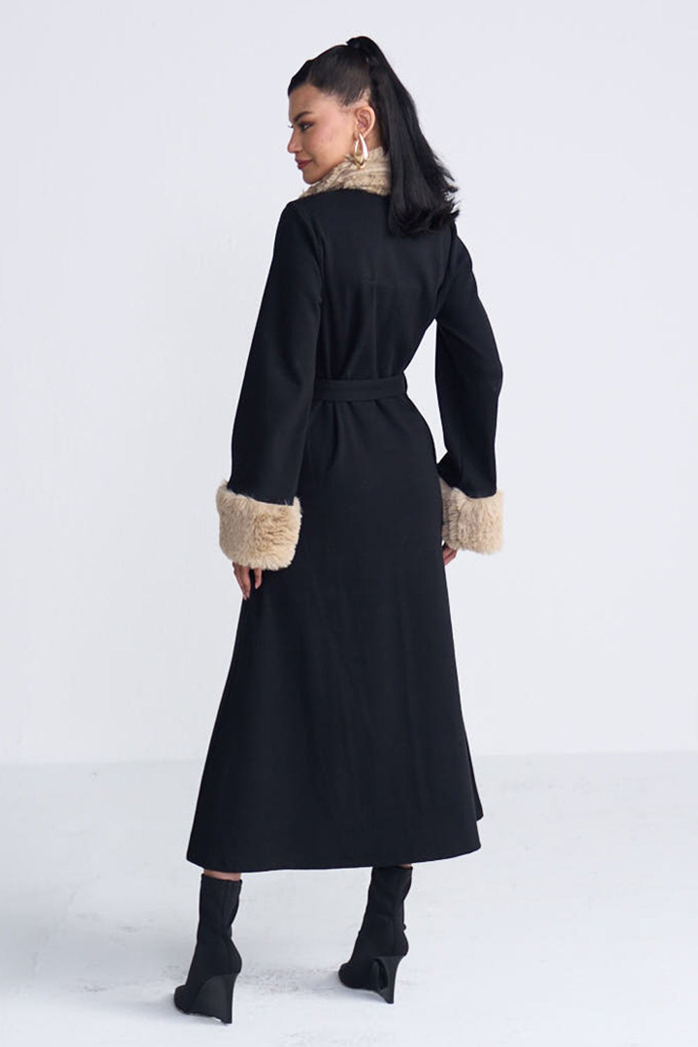 Fur Noir Dress