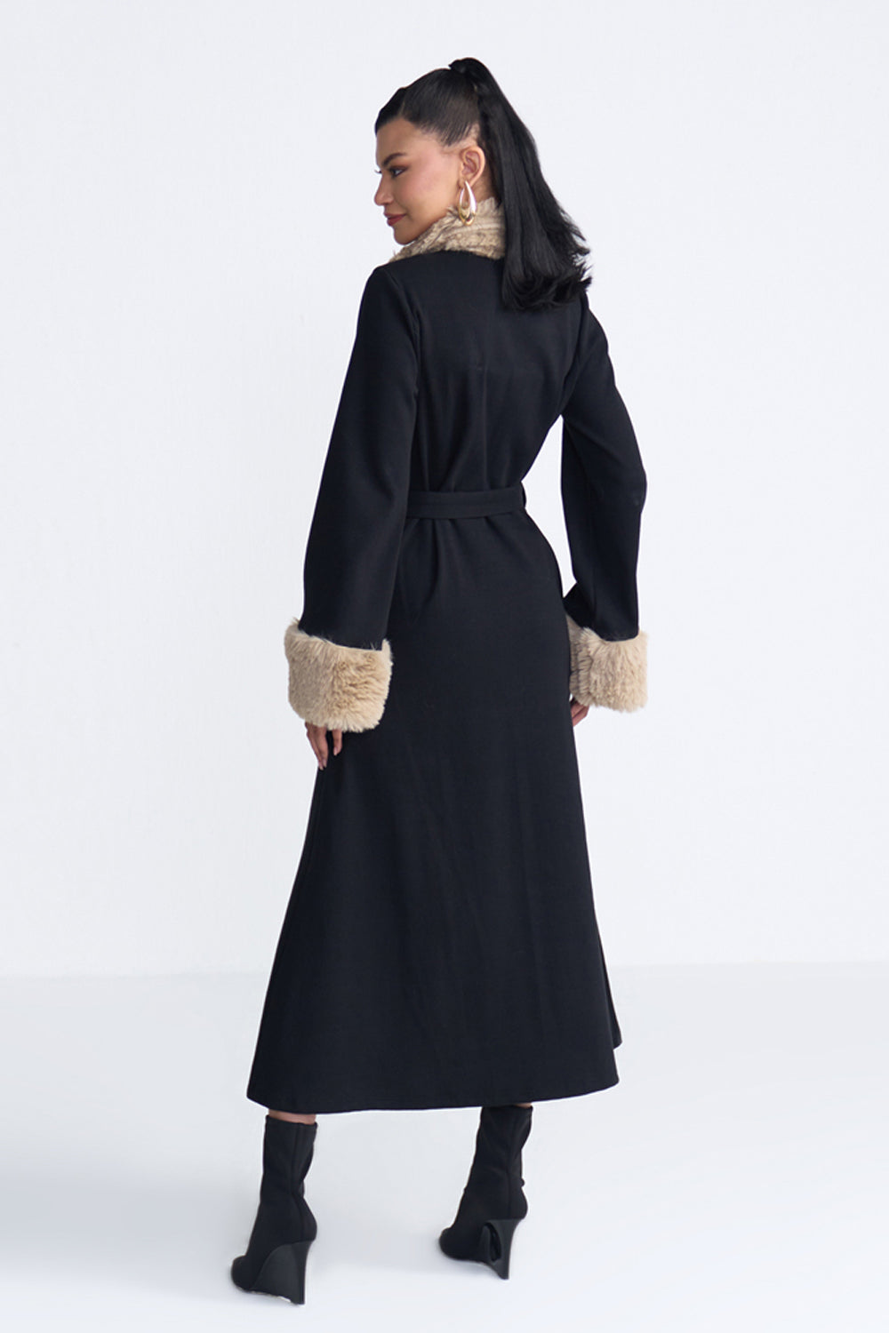 Fur Noir Dress