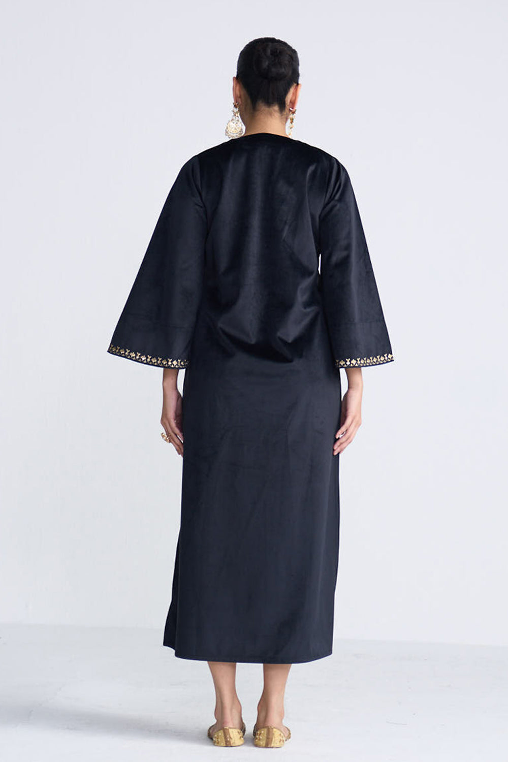 Nova Black Kaftan Set