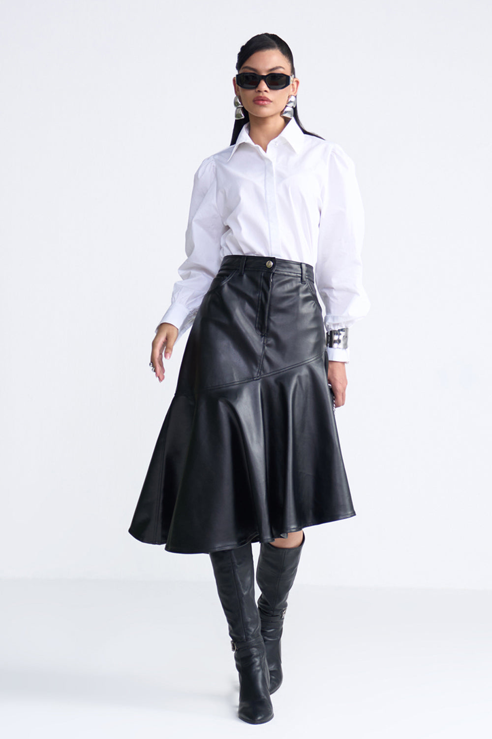 Nriti Shah In Our Midnight Muse Skirt