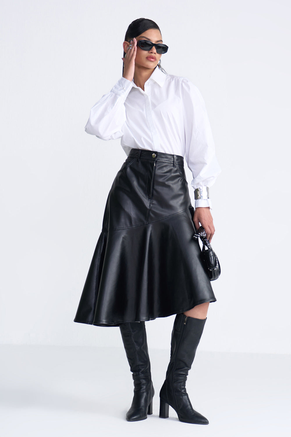 Nriti Shah In Our Midnight Muse Skirt