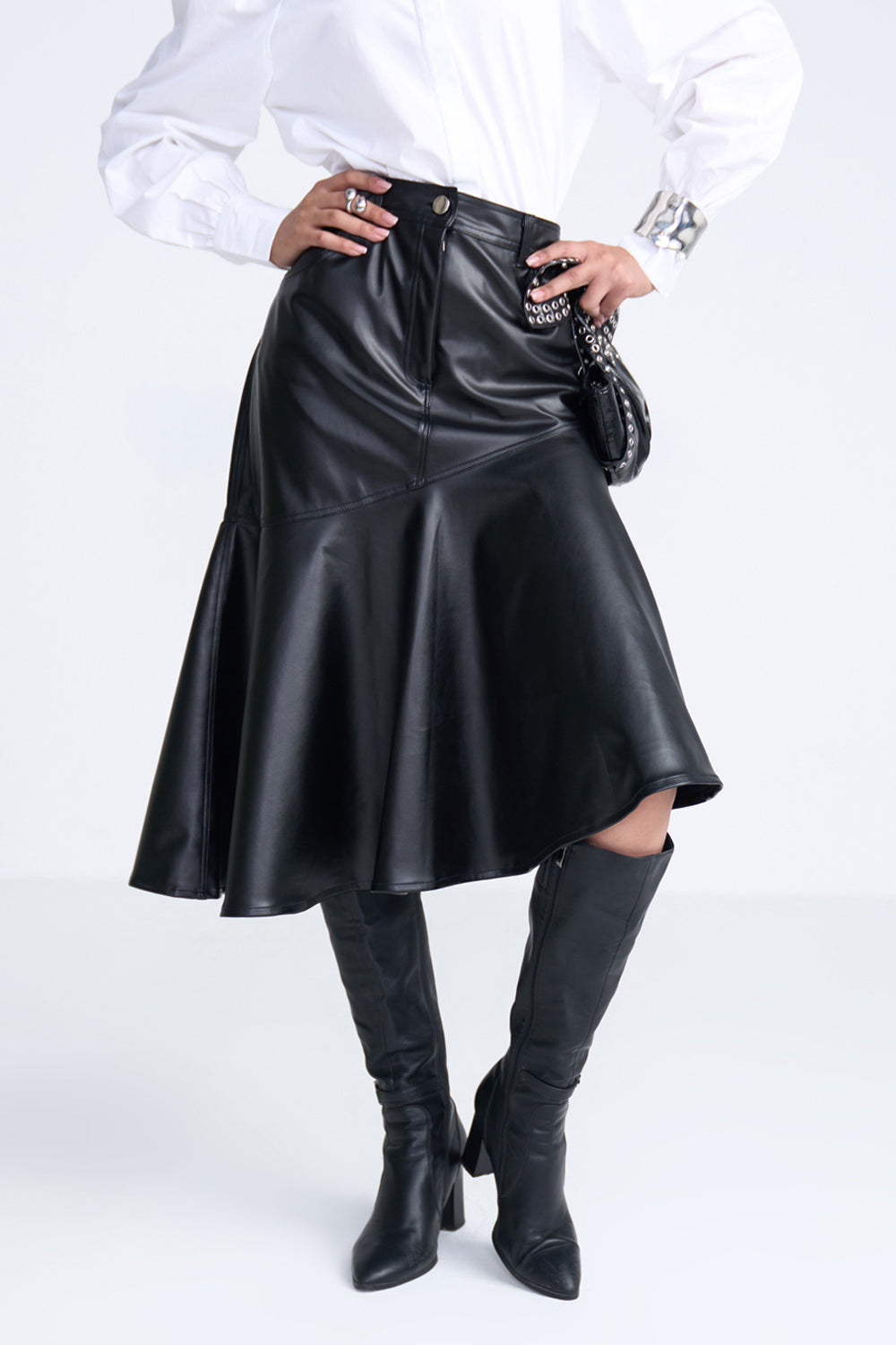 Nriti Shah In Our Midnight Muse Skirt