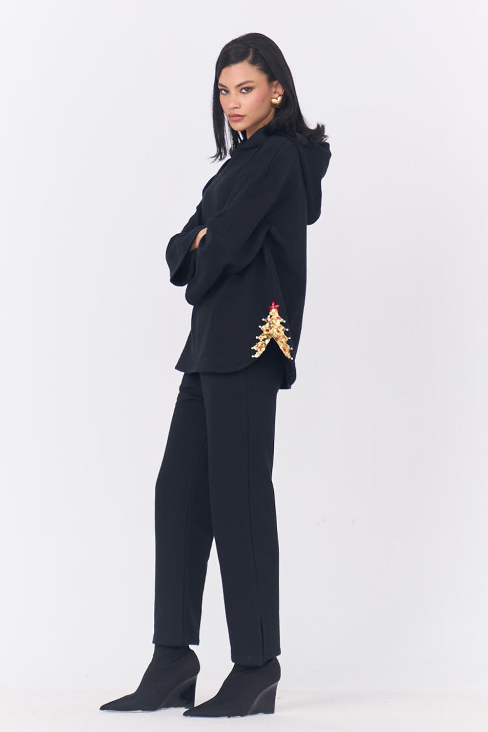 Holly Christmas Jogger Set