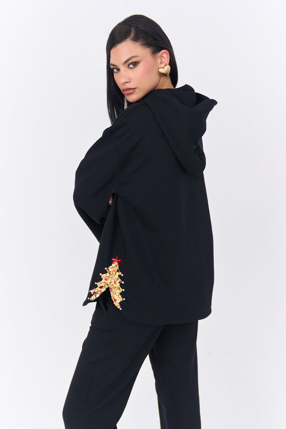 Holly Christmas Jogger Set