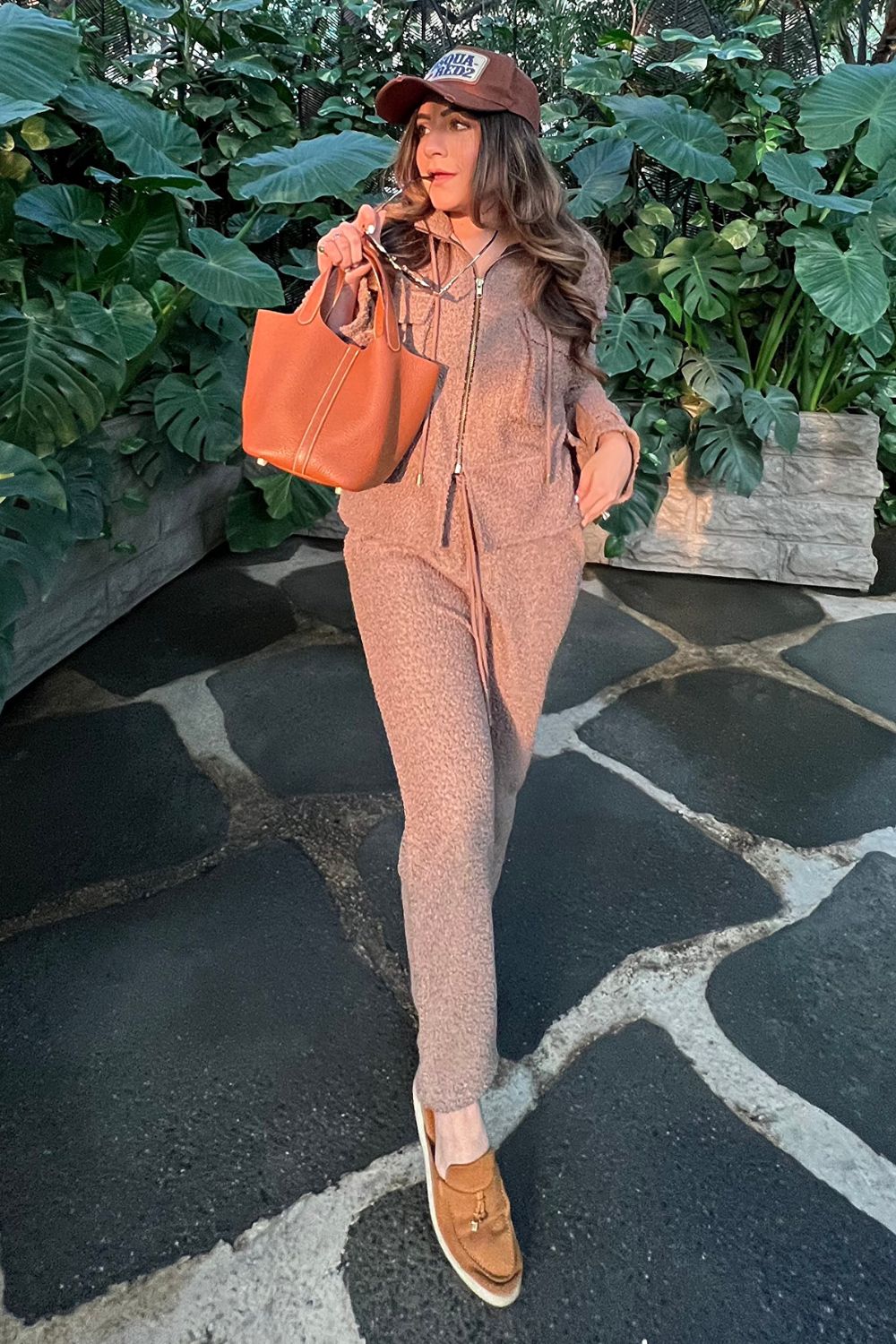 Meghna Pahwa Sahni In Our Taupe Co-ord Set