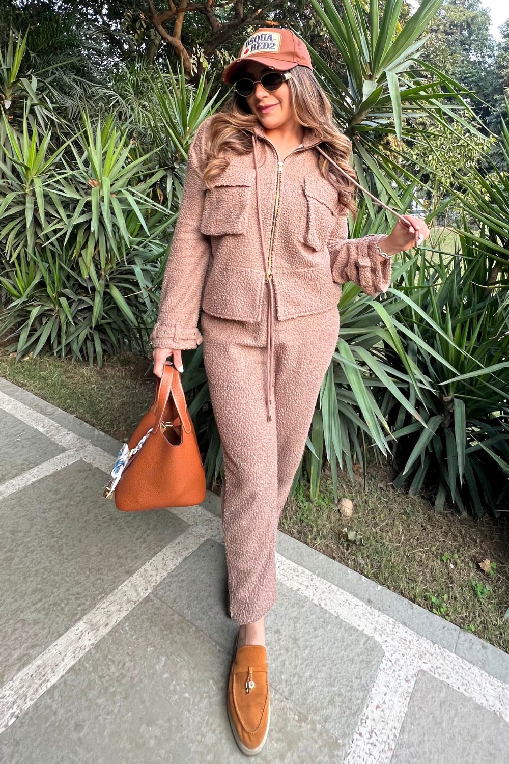 Meghna Pahwa Sahni In Our Taupe Co-ord Set